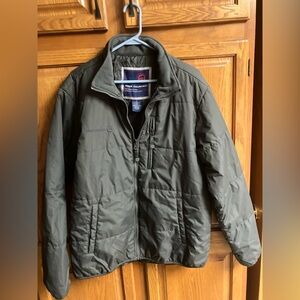 Free Country Men's Dark Green Puffer Jacket